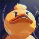 PlayZilla 고무 오리 카드
