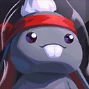 PlayZilla 전략가 토끼 카드